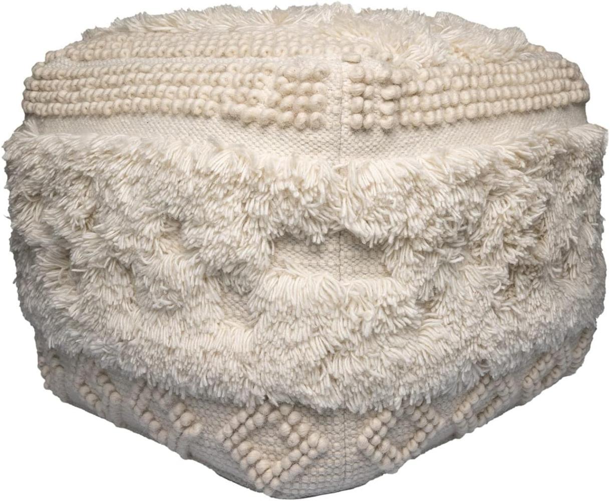 Pouf Amare Groß 100 Natur Bild 1