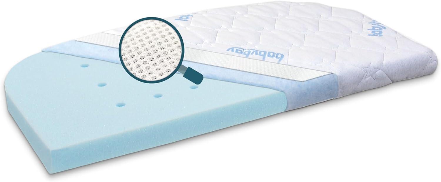 babybay Matratze MediTex® extraluftig 3D Mesh für Maxi und Boxspring, weiß Bild 1