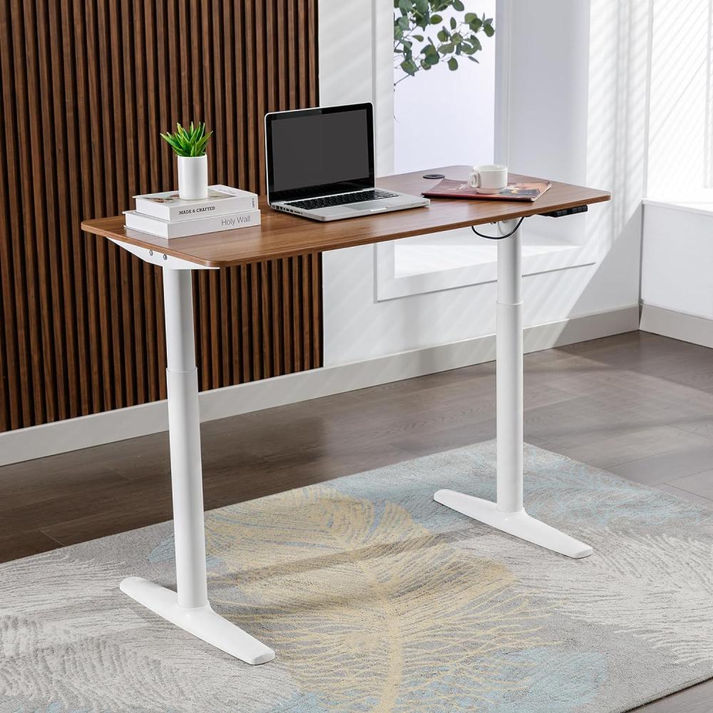 Höhenverstellbarer Tisch Arogno 120x60 cm Eicheoptik [pro. tec] Bild 1
