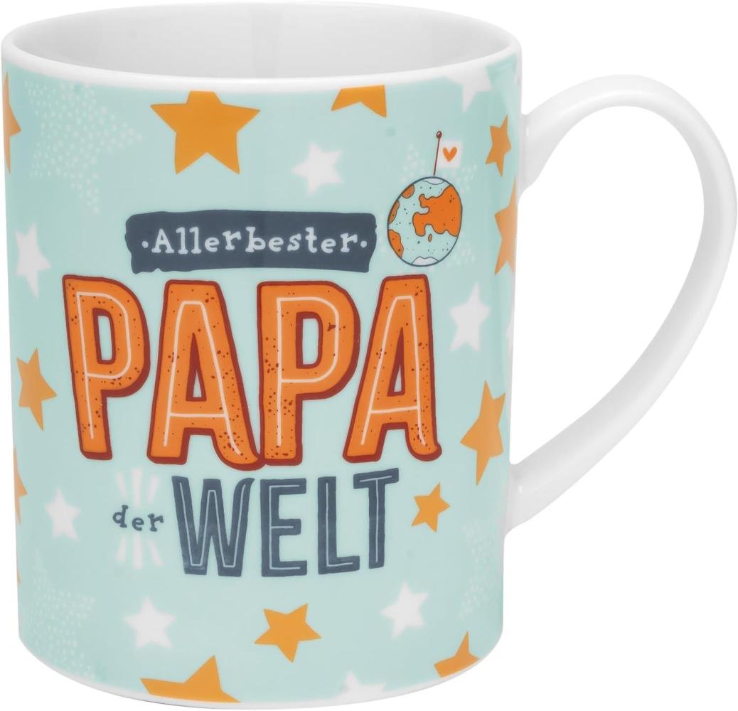 GRUSS & CO XL-Tasse mit Motiv Papa | Große Tasse aus Porzellan, Jumbo-Tasse, 60 cl, Tasse mit Spruch | Geschenk Vatertag, Männergeschenk, Geschenk Papa | 48586 Bild 1