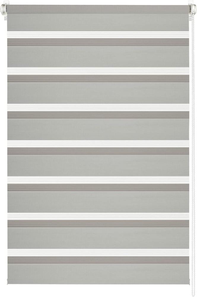 Gardinia EasyFix Doppelrollo grau 90 x 150 cm Bild 1