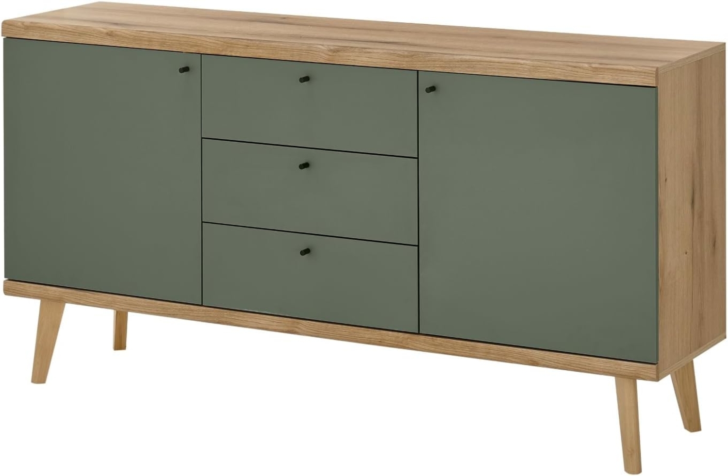 Sideboard Juna in Salbei und Eiche Evoke 160 cm Bild 1
