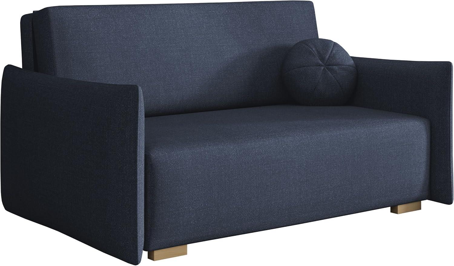 Sofa Viva Glov III mit Schlaffunktion, 3 Sitzer Schlafsofa mit Bettkasten (Farbe: Soul 15) Bild 1