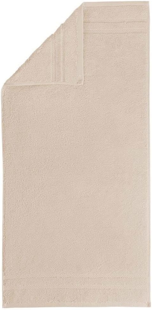 Micro Touch Handtuch 50x100cm beige 550g/m² 100% Baumwolle Bild 1
