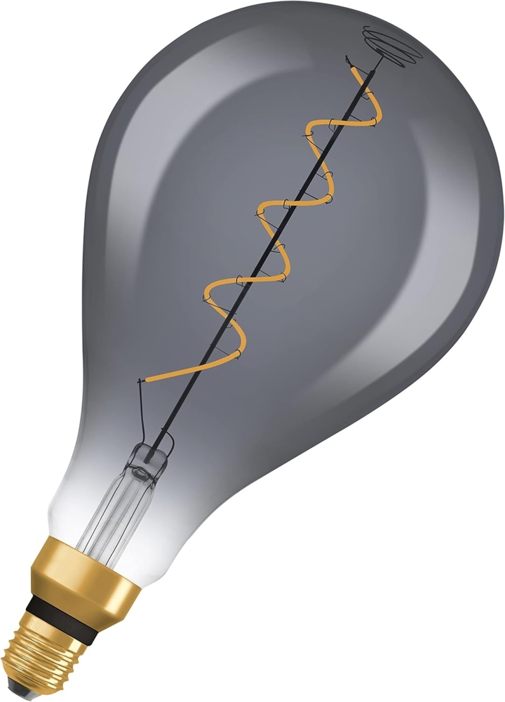 Osram LED Vintage Edition 1906, Sockel: E27, Dimmbar, Warmweiß, Rauchglas Optik Bild 1