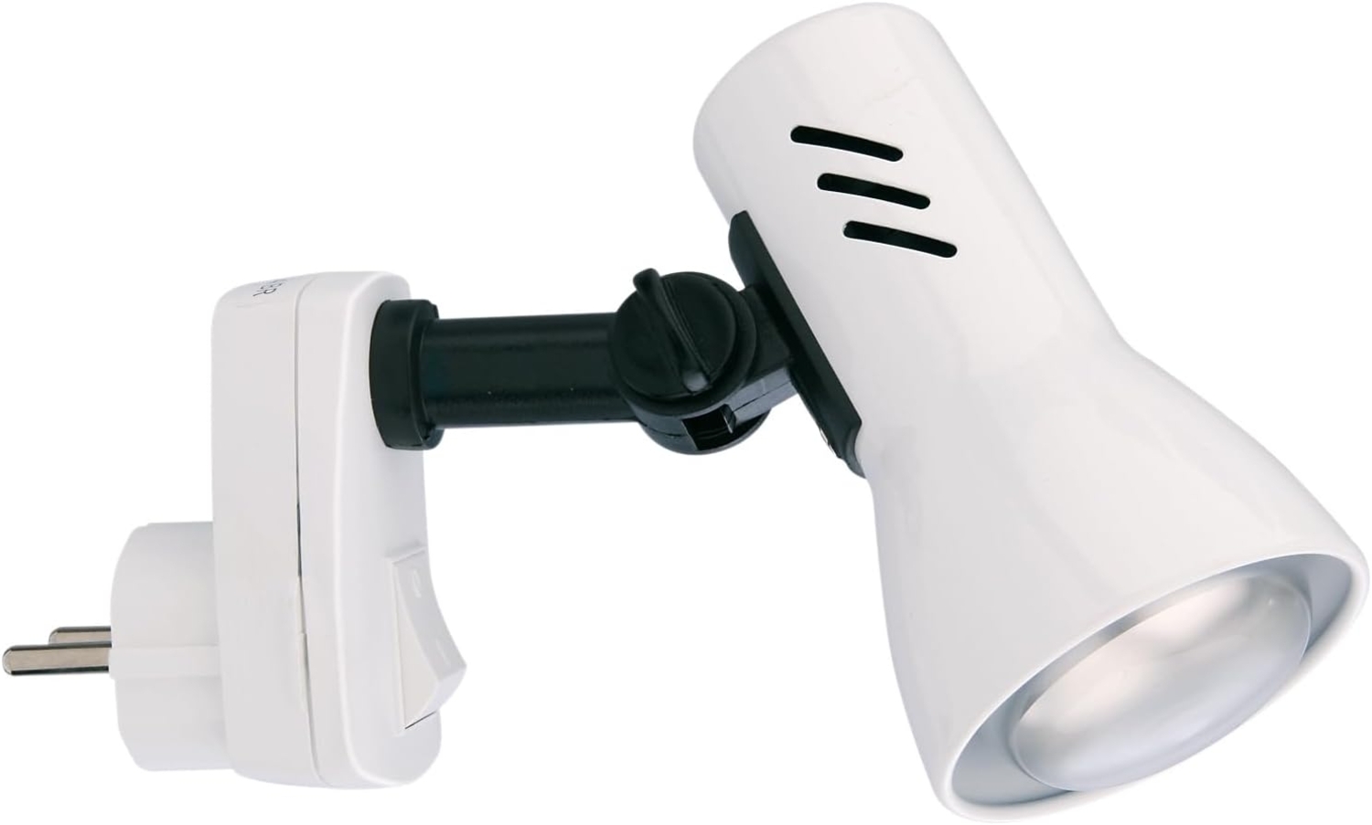 Briloner Steckerleuchte Fiche weiß Steckerleampe Steckdosenlampe Bild 1