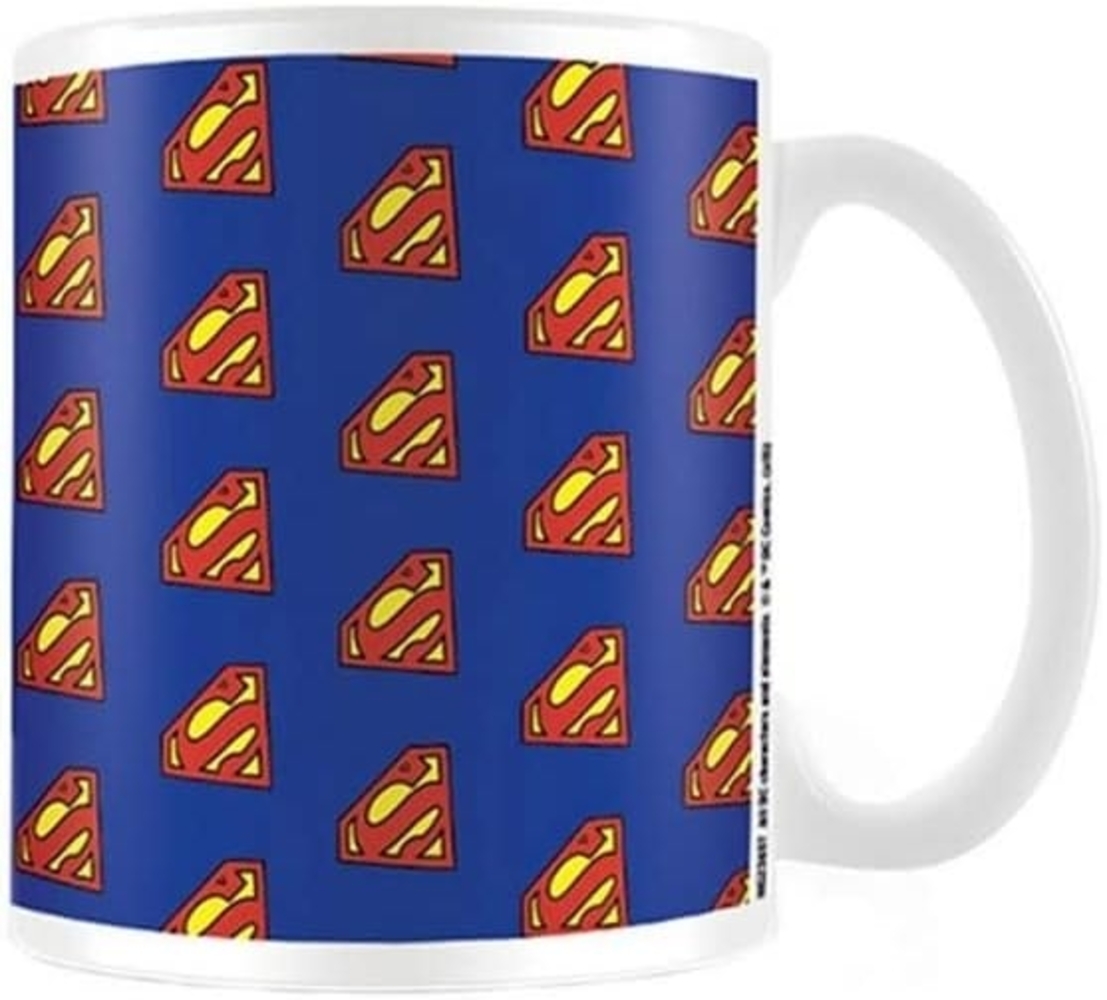 Pyramid International MG23657 DC Originals (Superman Logo Pattern) Keramikbecher, mehrfarbig, 8,5 x 12 x 10,5 cm Bild 1