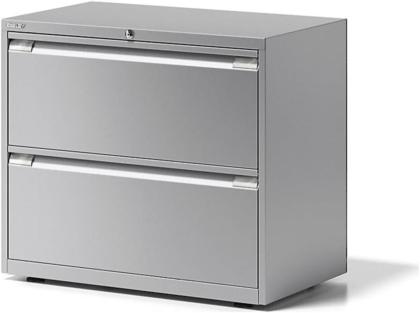 Hängeregistraturschrank Essentials, 2 Hängeregistratur à H 304 mm, Farbe silber Bild 1