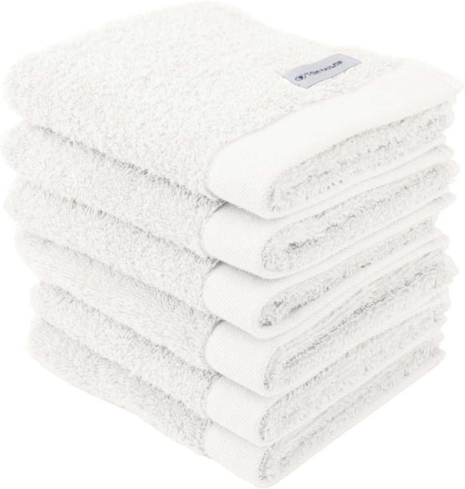 TOM TAILOR HOME Gästehandtuch Gästehandtuch COLOR BATH, Frottier (6-St) Bild 1