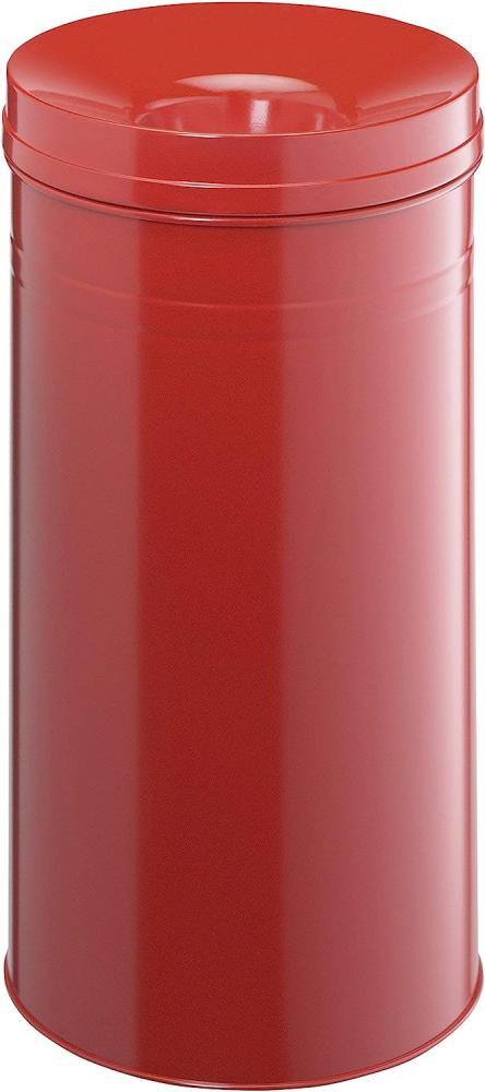 Durable 332703 Papierkorb Safe+ rund (60 Liter) rot Bild 1