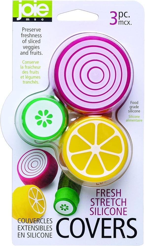 Joie msc 3er-Set Silikon-Stretchdeckel Bild 1