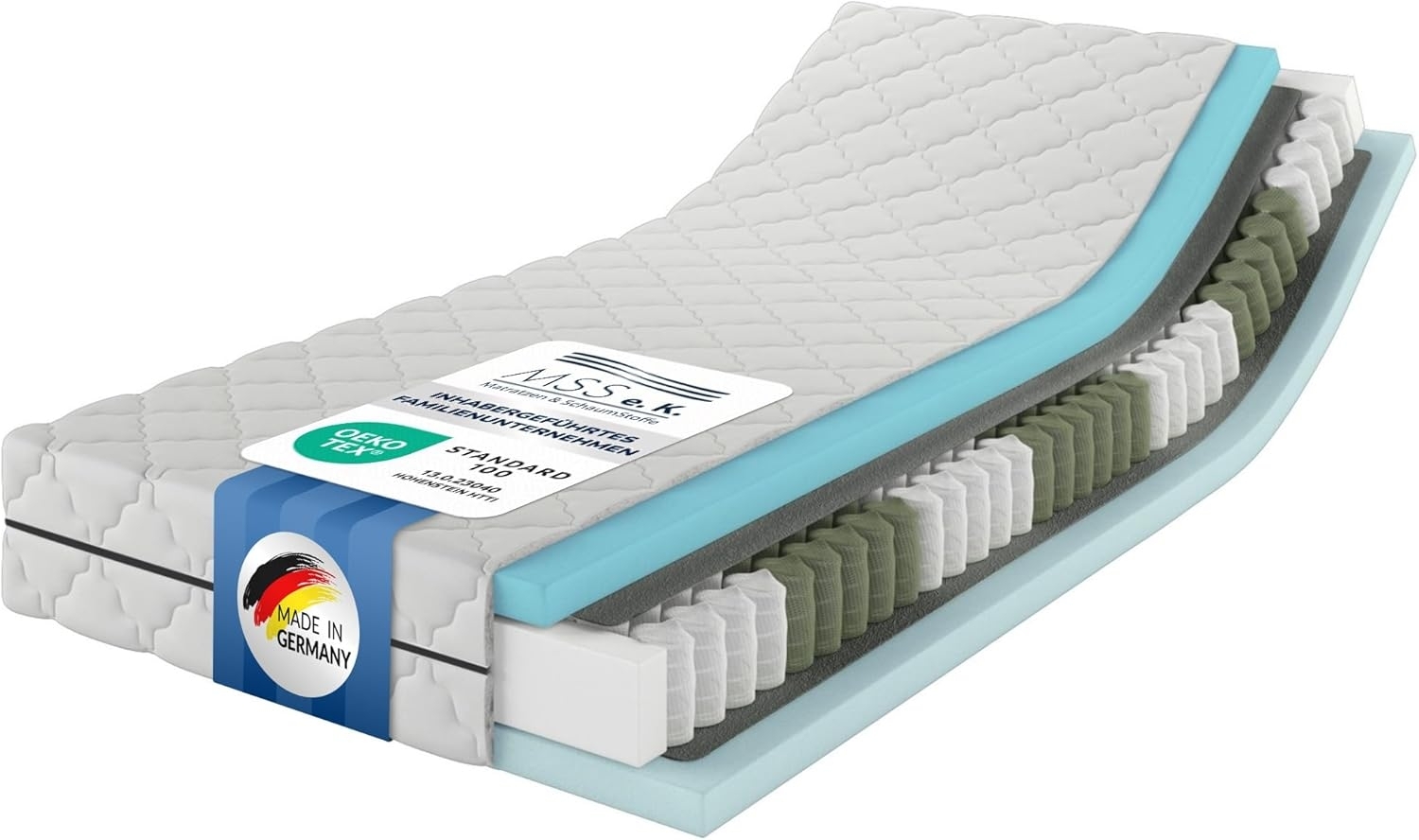 TFK MedicSpring 2-in-1 7Z 200x130x21cm H2/H3 Bild 1