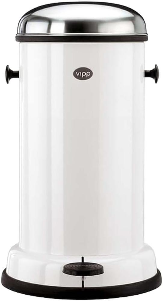 Vipp Treteimer 14 Liter VIPP15 weiss Bild 1