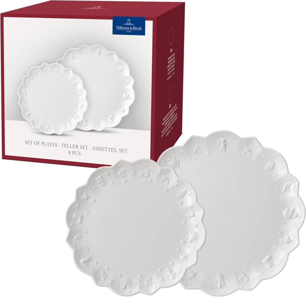 Villeroy & Boch Tafelservice Toy's Delight Royal Classic Teller Set 8tlg, Premium Porcelain Bild 1