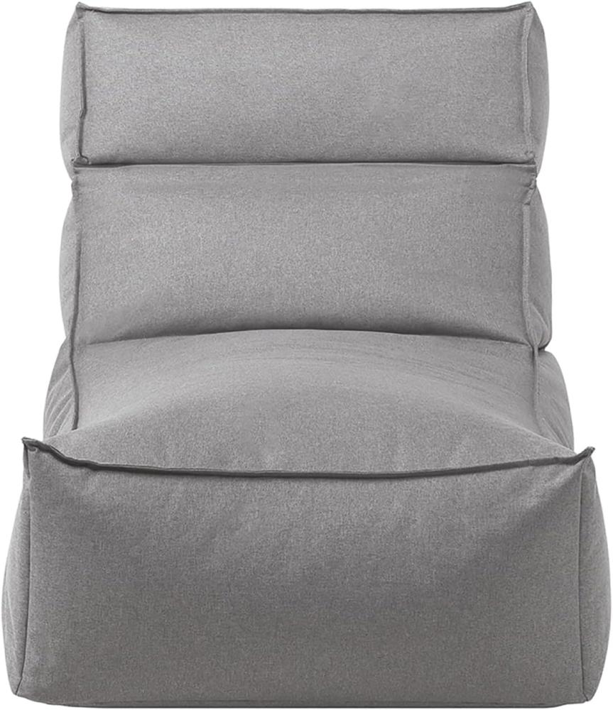 Blomus Lounger L Stay, Loungesessel, Liege, Kunstfaser, Kunststoff, Stone, 80 x 80 x 150 cm, 62038 Bild 1