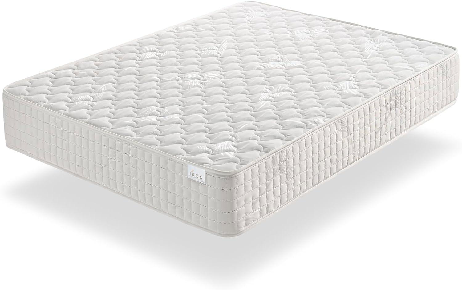 IKON SLEEP Visco Viskoelastische Matratze, HR-Kern D23 Stretch Elegance Stoff Atmungsaktiv Hypoallergen Milbendicht, Bunt, 90 x 190 cm Bild 1