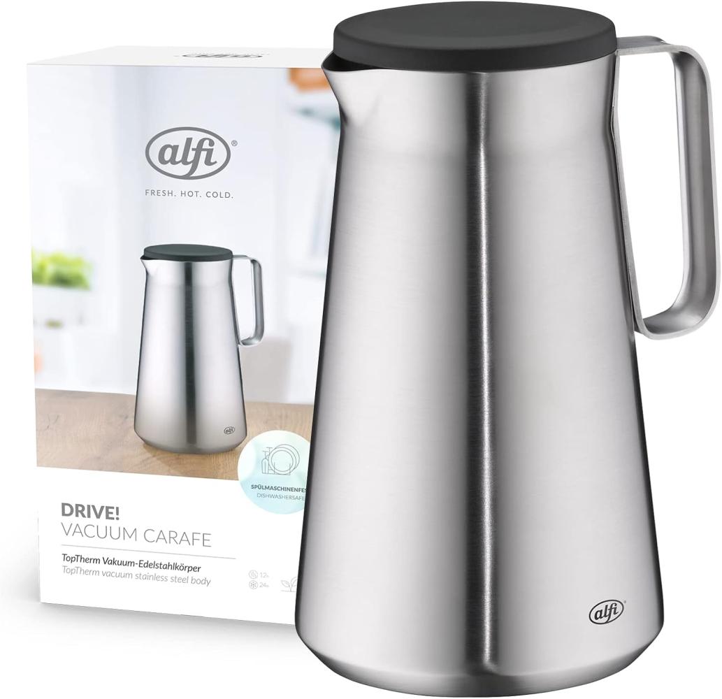 alfi Isolierkanne DRIVE! stainless steel mat, 1,0 Liter Bild 1