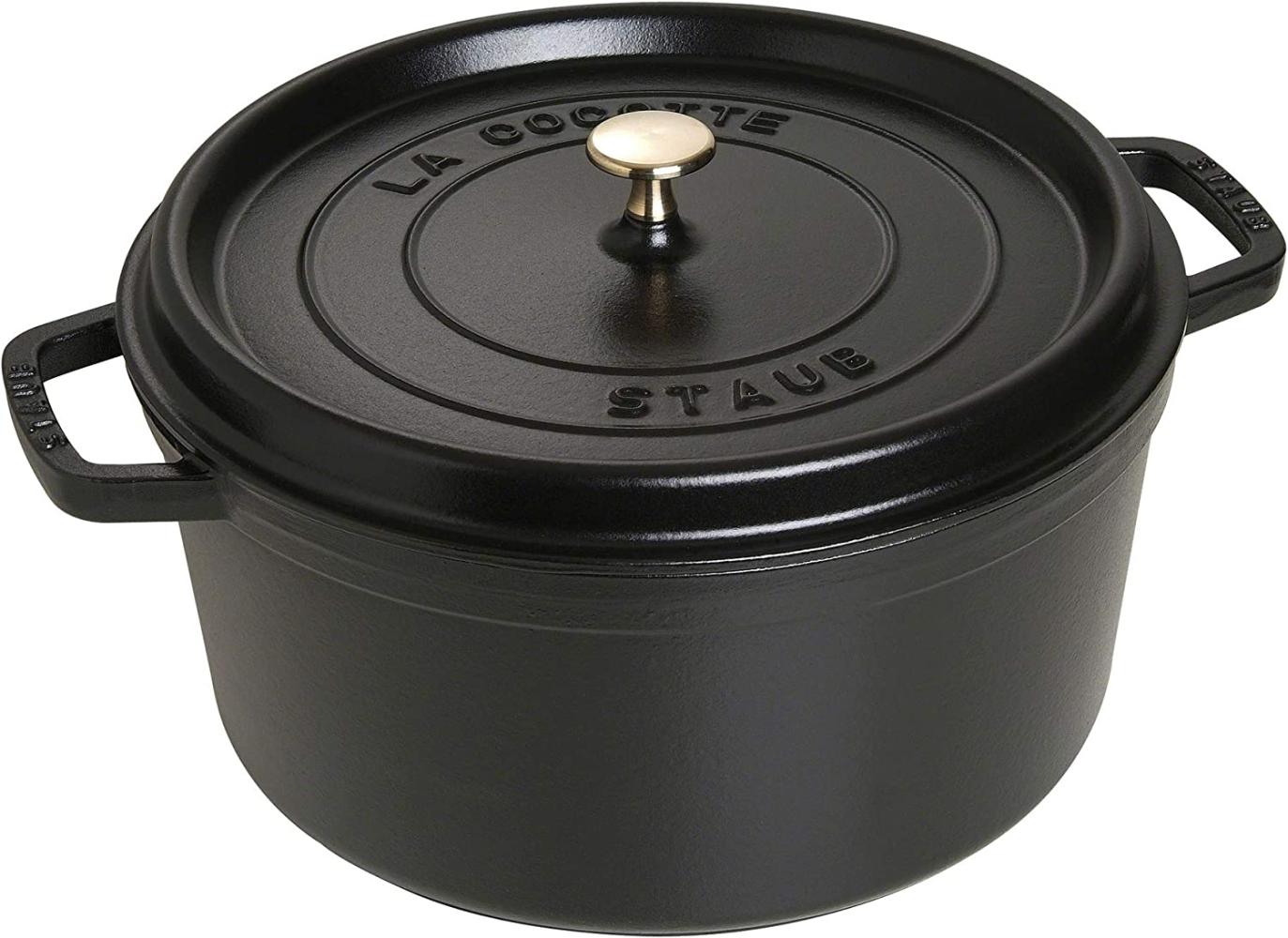 STAUB Bräter Cocotte für alle Herdarten 8,35 L Ø30cm schwarz Bild 1