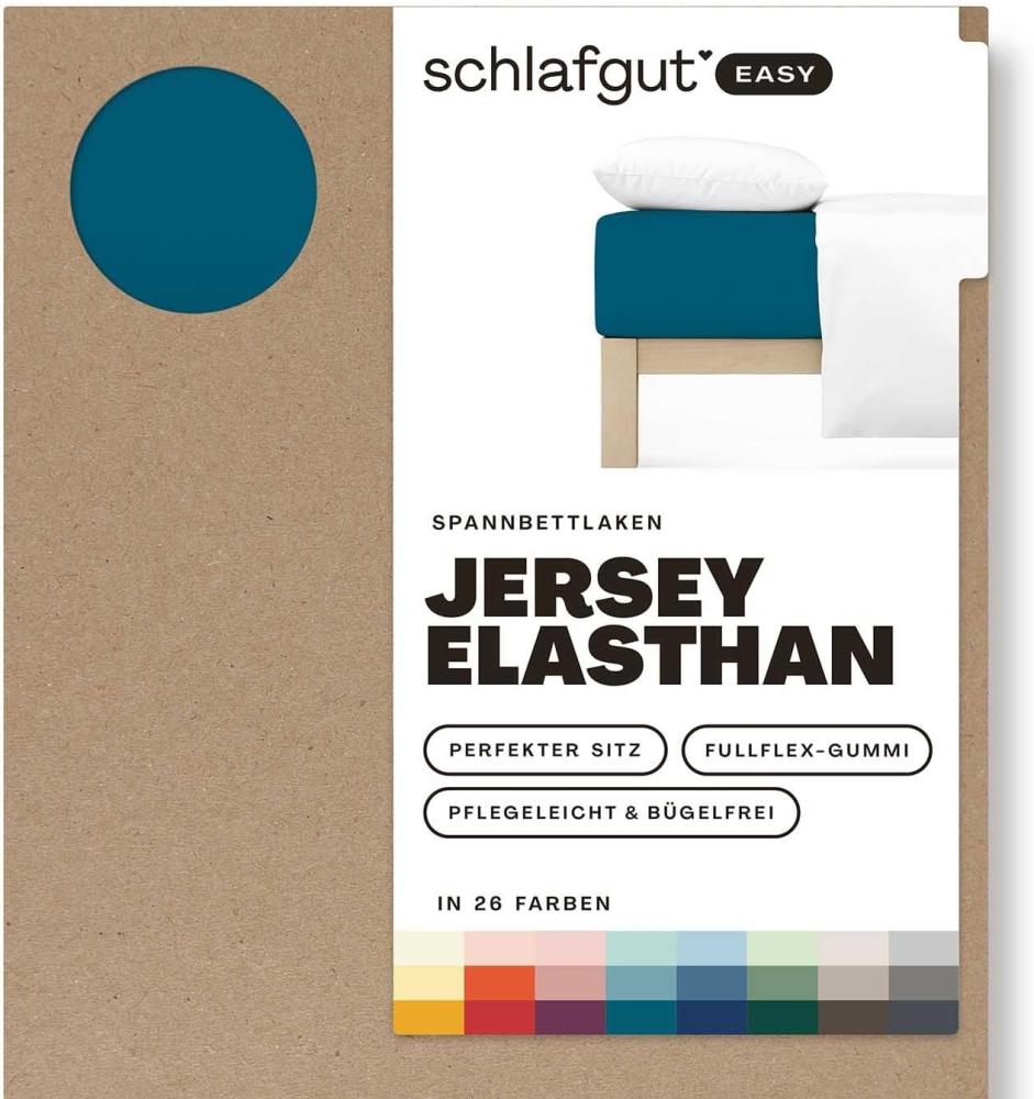 Schlafgut Spannbettlaken EASY Jersey Elasthan, Jersey, Gummizug: rundum, (1 Stück), MADE IN GREEN by OEKO-TEX® Bild 1