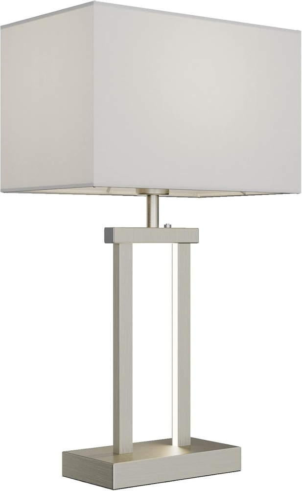 Lindby Tischleuchte Sigurd, Enthalten, 1 x 60 W E27 (exkl) + 1 x 5,5 W LED (inkl) Bild 1