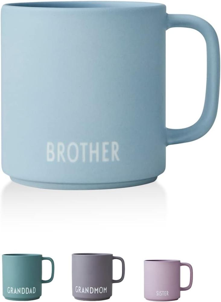 Design Letters Becher mit Henkel Mini Favourite Cup Brother Hellblau 20105000LBBROTHER Bild 1