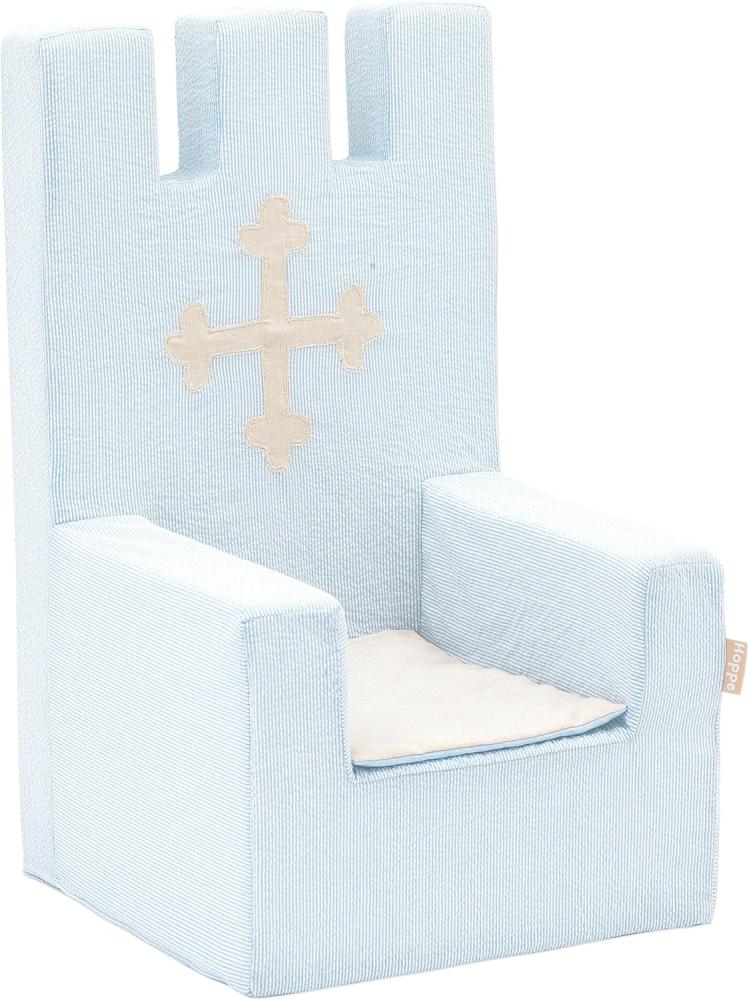 Hoppekids 'Fairytale Knight' Schaumstoffsessel blau Bild 1