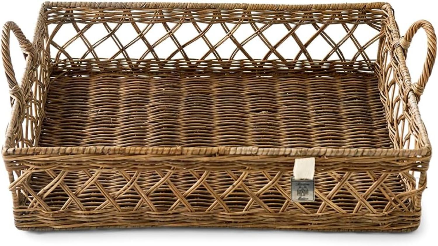 Riviera Maison Tablett Avenue Pierre Rustic Rattan (45cm) 937700 Bild 1