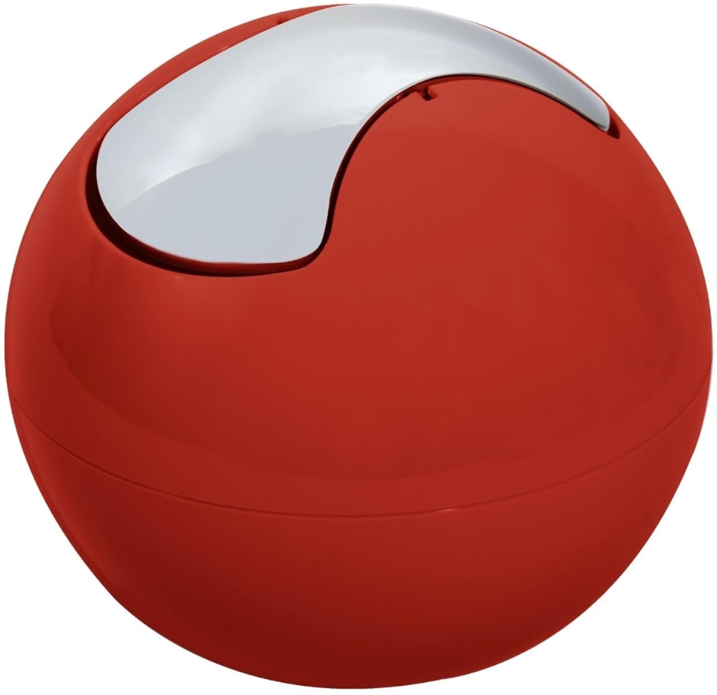 Spirella 'Bowl' Kosmetikeimer, 1 Liter, Rot Bild 1