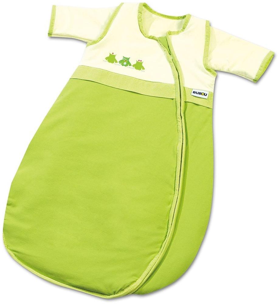 Gesslein - Ganzjahresschlafsack Bubou, Gr.70 Kleine Eulen Grün Bild 1