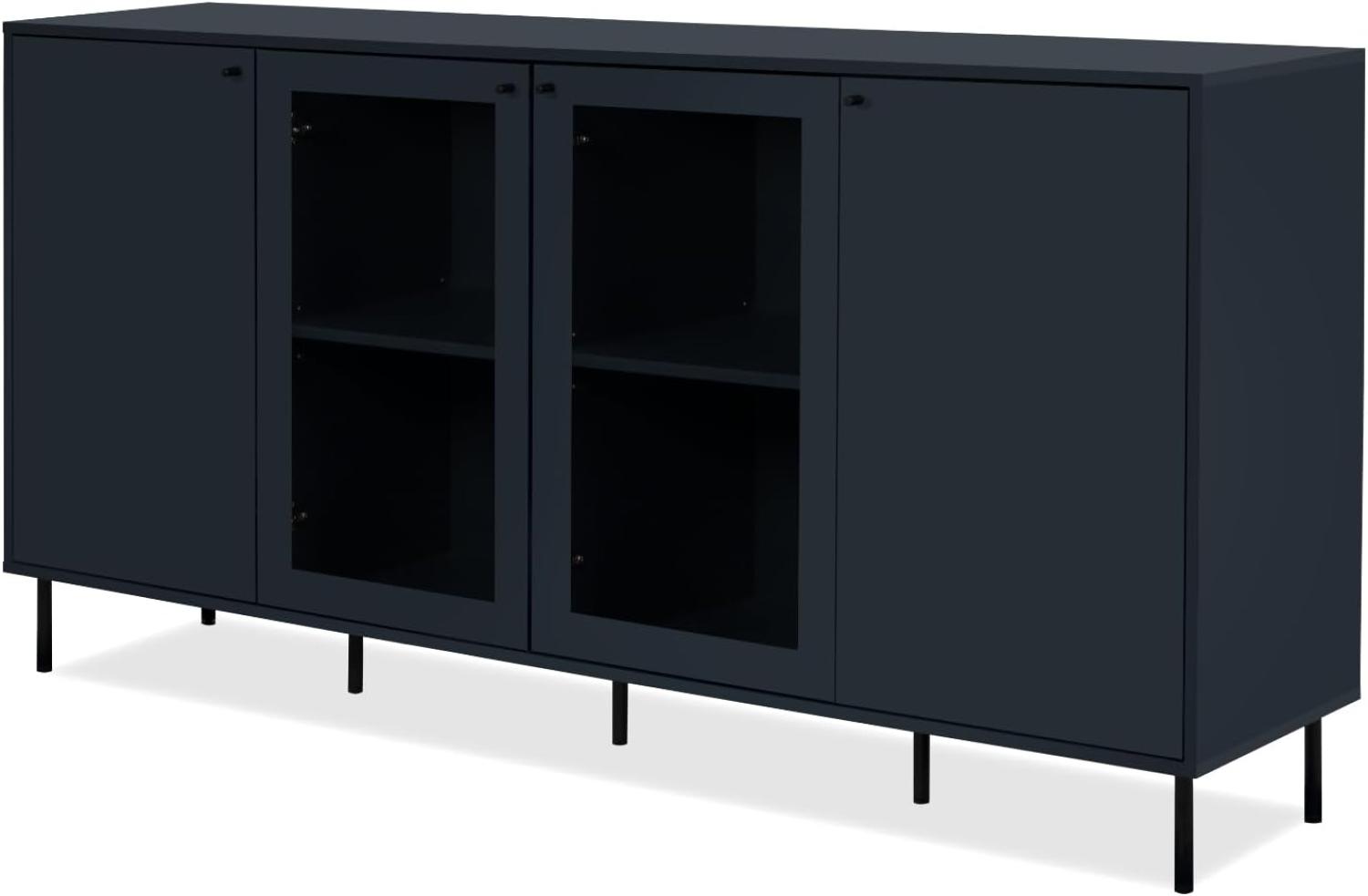 Sideboard Barina in blau 180 x 90 cm Bild 1