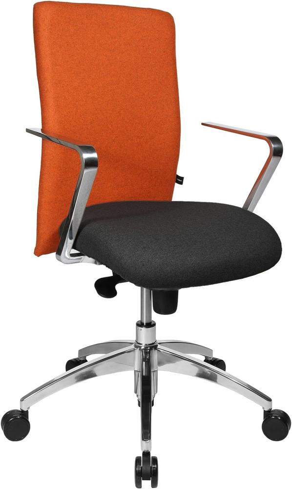 Topstar CO19RL524 Bürostuhl Commander, 55 x x 56 x 111, anthrazit/orange Bild 1