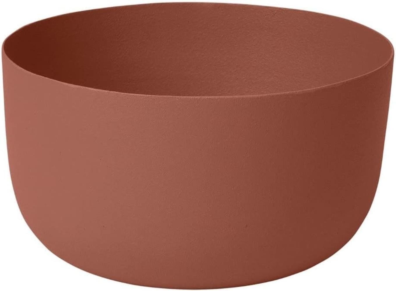 Blomus Schale REO small, Schüssel, Schälchen, pulverbeschichtet, Rustic Brown, 10. 5 cm, 66033 Bild 1