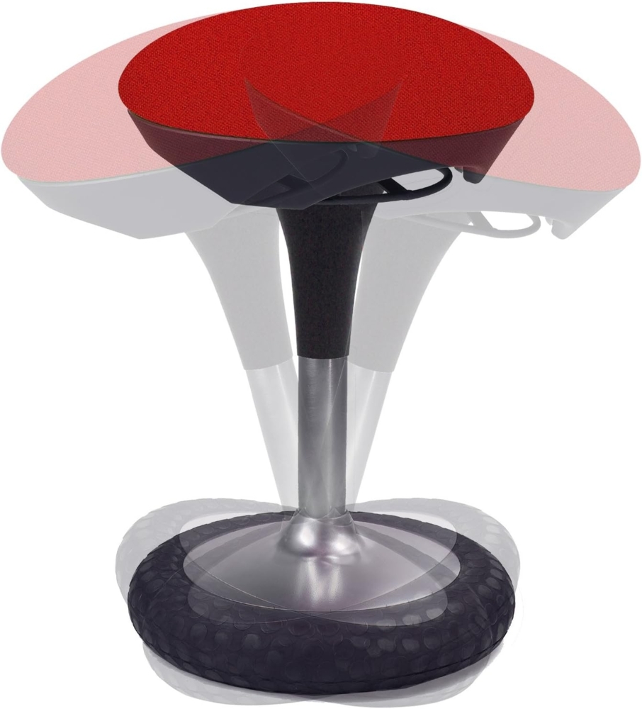 Topstar Hocker Sitzhocker Sitness 20 rot Bild 1