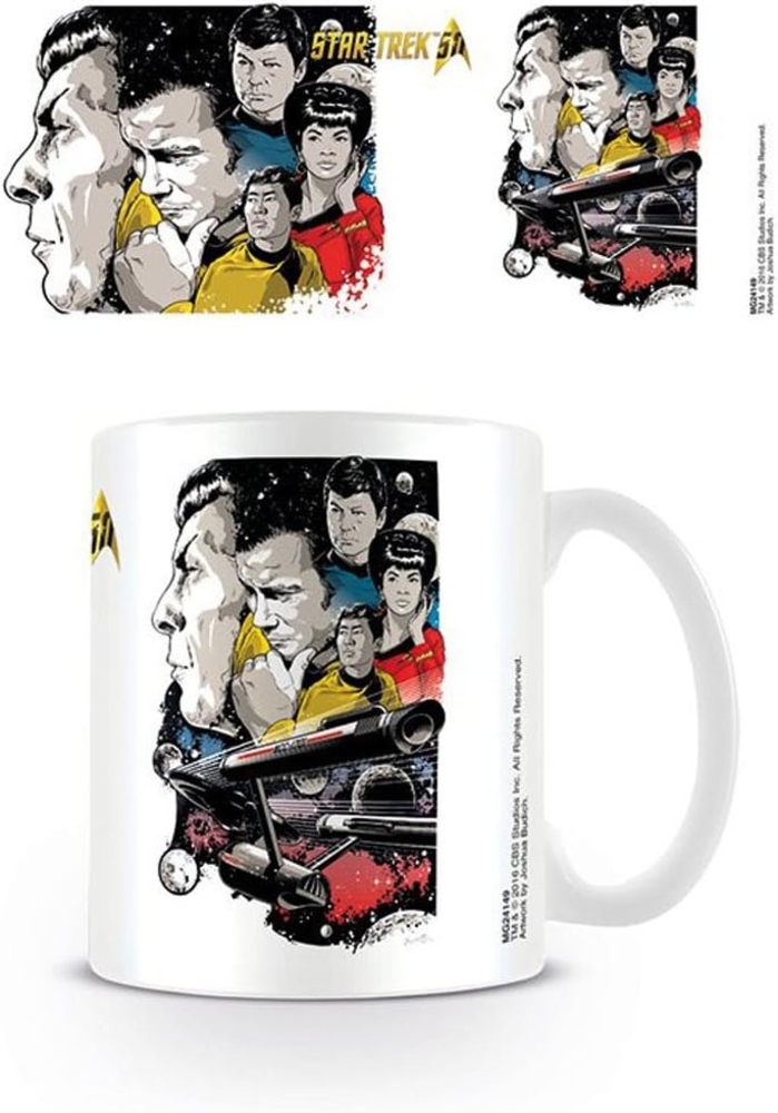 empireposter Star Trek Boldly Go Keramik Tasse Größe Ø8,5 H9,5cm Bild 1