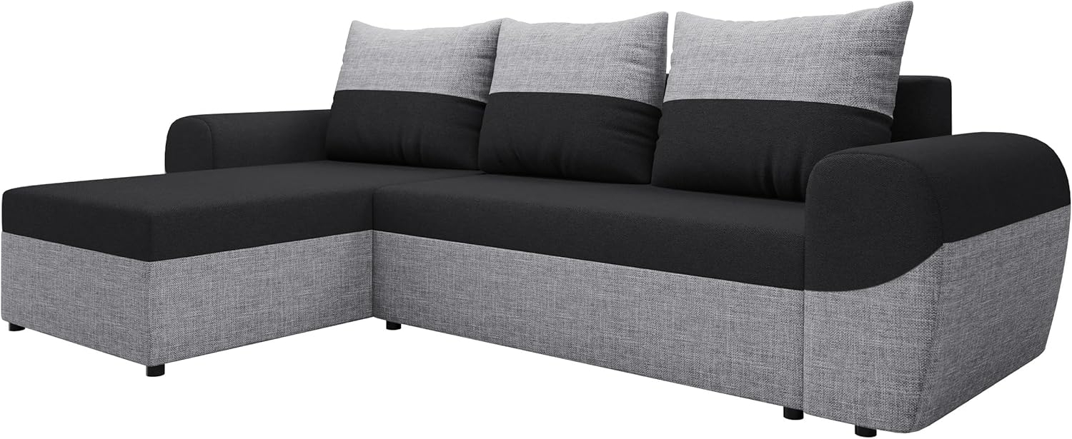 Ecksofa Muarot (Farbe: Lux 05 + Lux 23) Bild 1