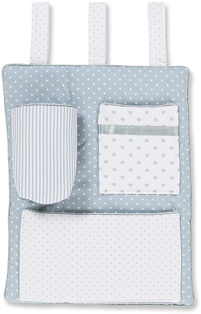 Babybay 'Utensilo' Betttasche azurblau Bild 1