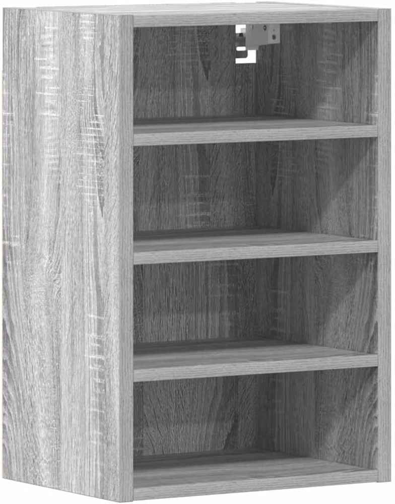 vidaXL Hängeschrank Grau Sonoma 40 x 29,5 x 60 cm Holzwerkstoff, Küchenschrank, Schrank, Wandschränke, Aufbewahrungsschrank, Wandschrank Bild 1