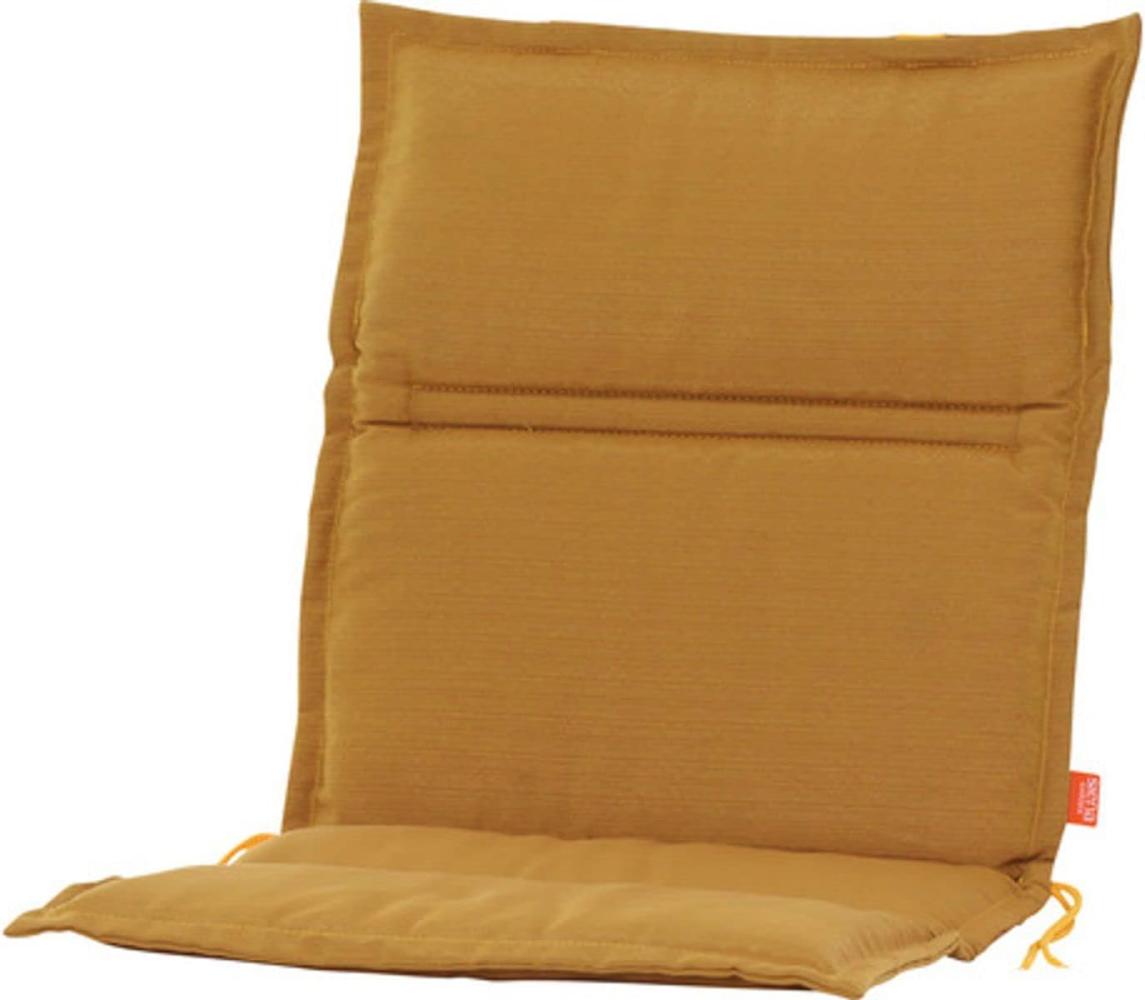 Centauri Rollstepp Auflage 96x48x3cm Ochre Hochlehner Polyester Stuhlkissen Sitz Bild 1