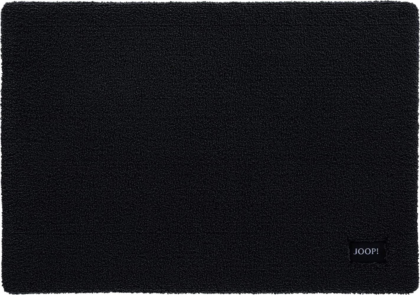 JOOP! Badteppich BASIC 50 x 60 cm schwarz Bild 1