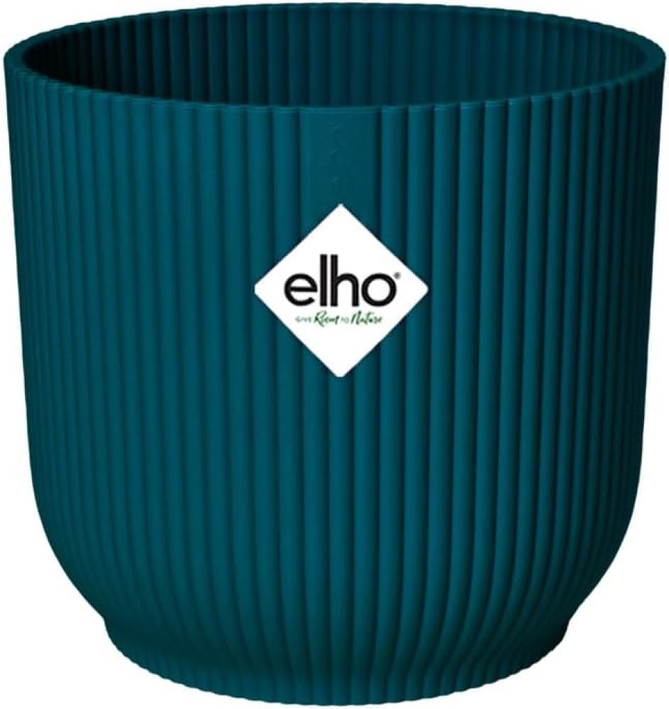 Elho Blumentopf Vibes Fold Ø 25 x 23 cm tiefes blau Bild 1