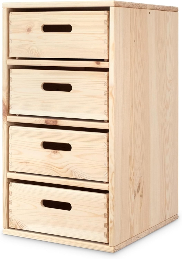 Ehrenkind Kinderregal Aufbewahrungssystem für das Kinderzimmer aus hochwertigem Holz, Modularer Aufbau, individuell kombinierbar Bild 1