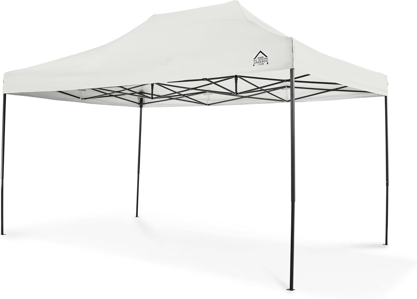 All Seasons Gazebos 3x4.5 m vollständig wasserdichtes Faltpavillon - Weiß Bild 1