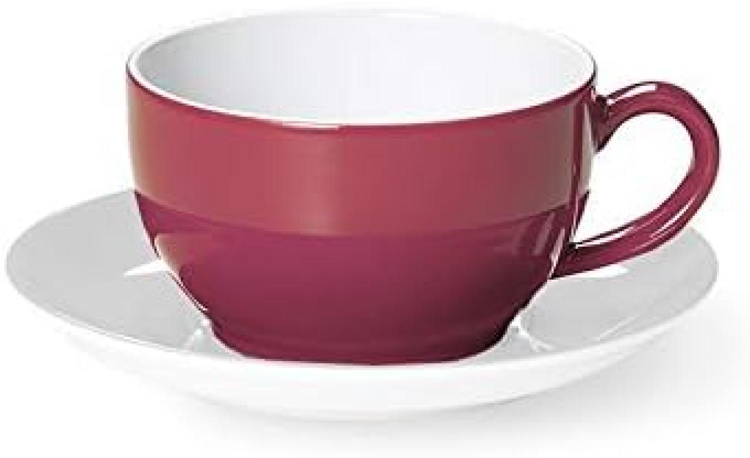 Kaffee-Obertasse 0,25 l Solid Color Himbeere Dibbern Kaffeetasse - Mikrowelle geeignet, Spülmaschinenfest Bild 1