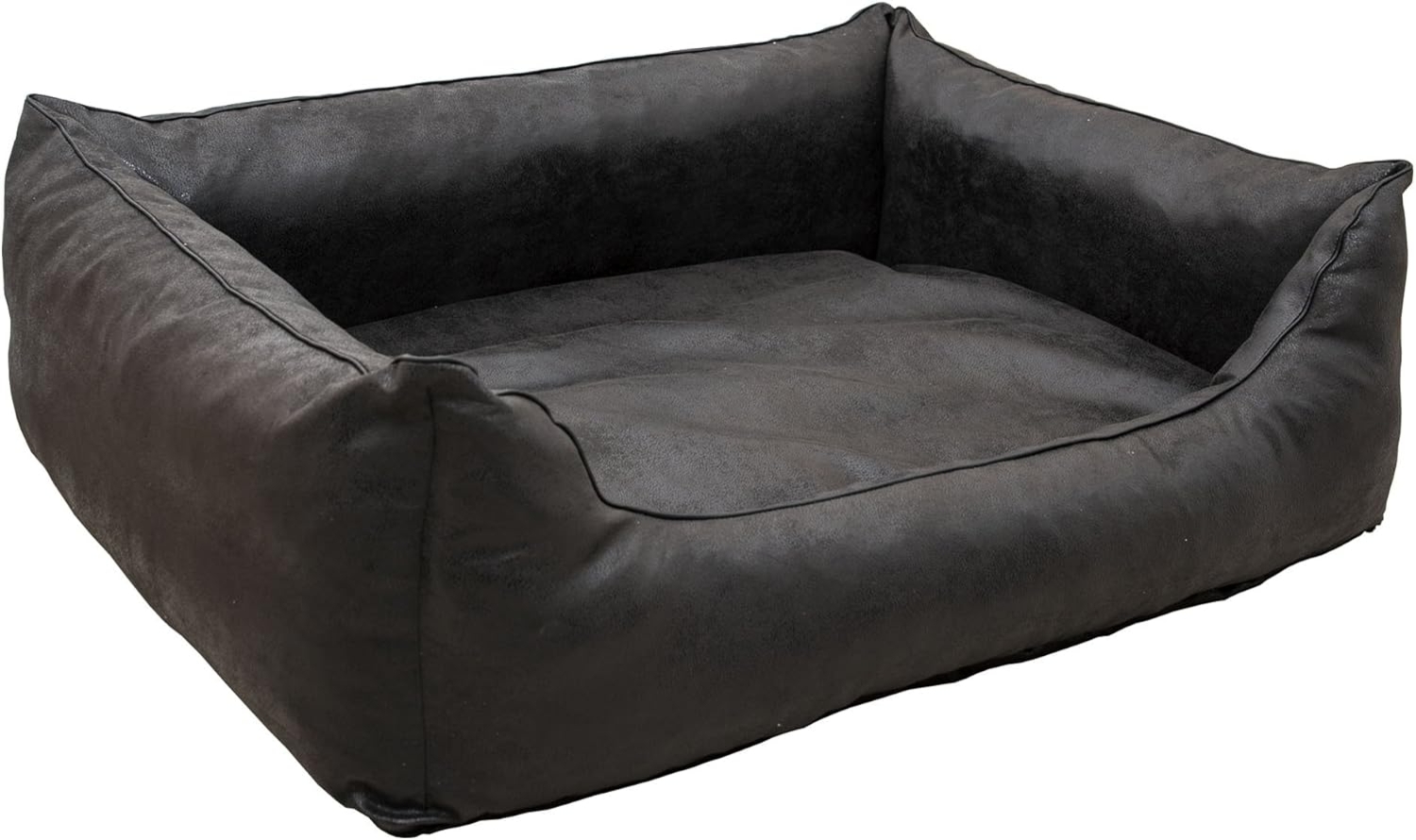 CopcoPet Tierbett Hundebett Emma Antik Schwarz M ca. 70x55 cm Visco (orthopädisch) Bild 1