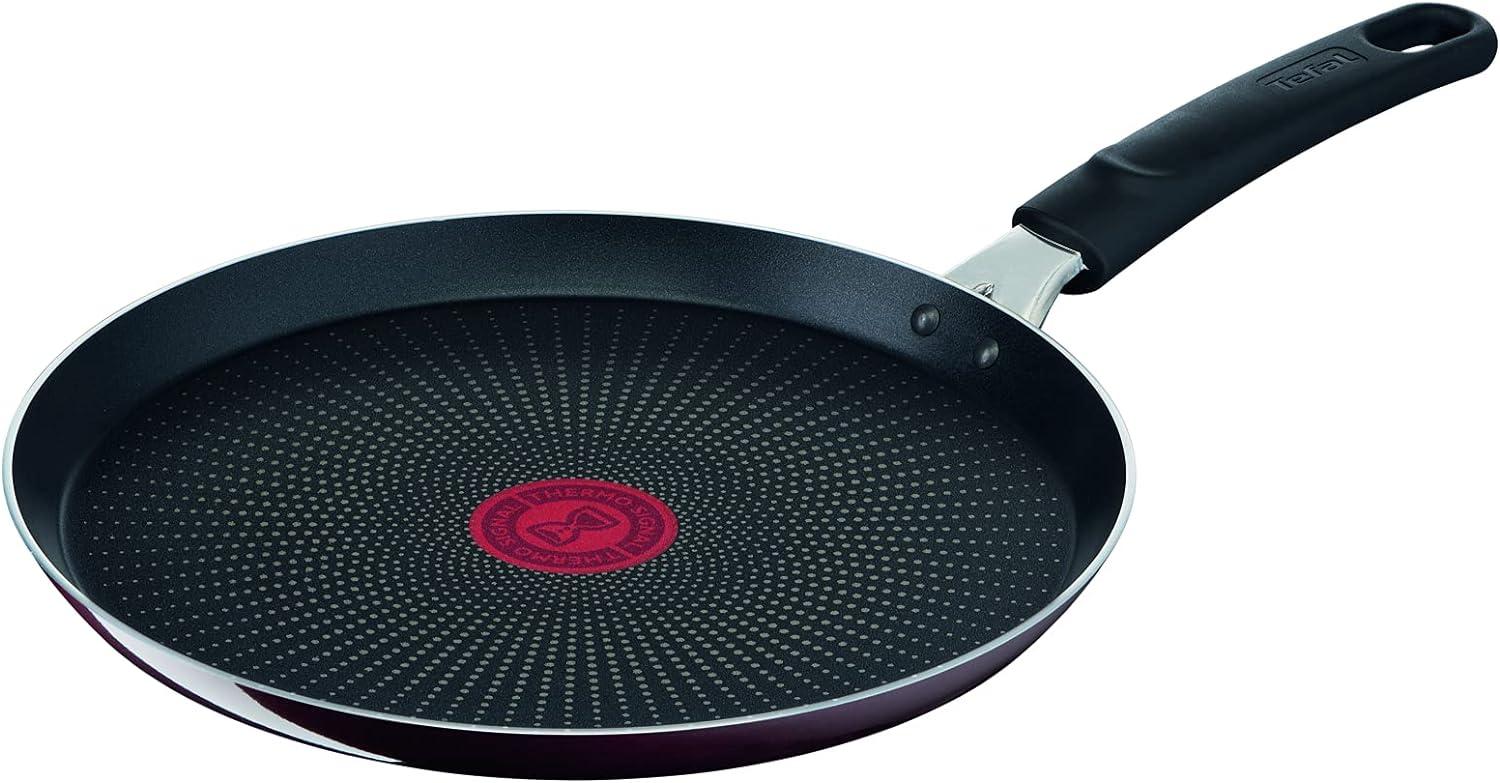 Tefal Crêpepfanne Resist Intense, Aluminium (1-tlg), Emaille, Antihaft, Thermo-Signal, alle Herdarten außer Induktion Bild 1