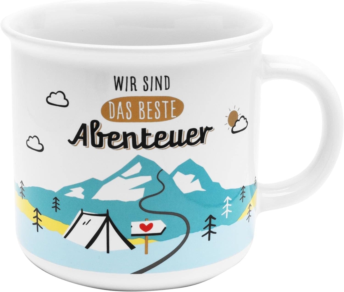 Sheepworld Tasse Becher Kaffeetasse Lieblingsbecher beste Abenteuer 47335 Bild 1