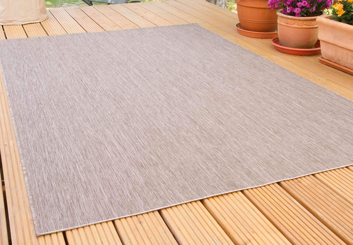 Steffensmeier Indoor-Outdoor Teppich Gotland, Farbe: Braun, Größe: 200x290 cm Bild 1