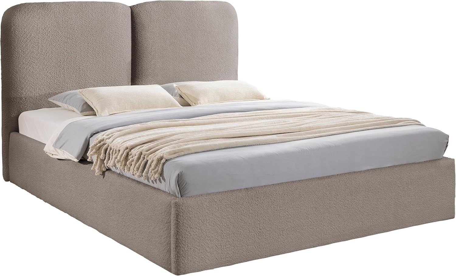 Polsterbett Hatera (Farbe: Coral 50, Größe: 140 x 200) Bild 1