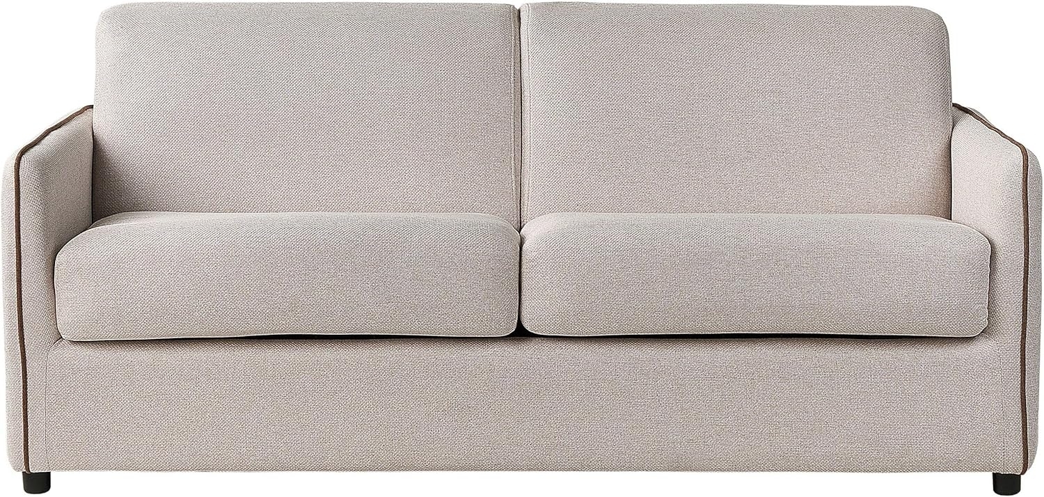 Schlafsofa ISHOJ Helles Beige Stoff Bild 1