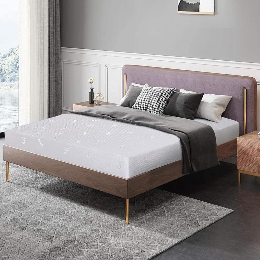 Good Nite Memory Foam Mattress 18 cm Thick Ergonomic 7 Zone Medical Device Medium Strength Reversible with Anti-Dust Mite Hypoallergenic Breathable Mattress Protector (120 x 200 x 18cm) Bild 1